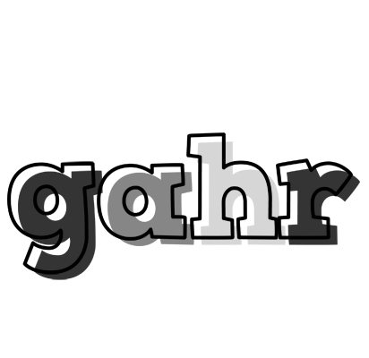 Gahr night logo