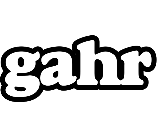 Gahr panda logo