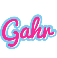 Gahr popstar logo