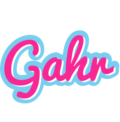 Gahr popstar logo