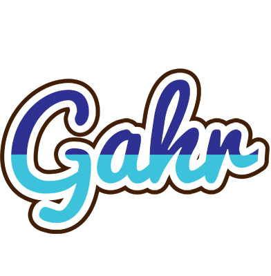 Gahr raining logo