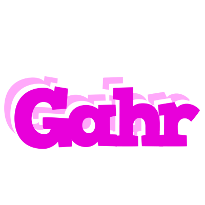 Gahr rumba logo