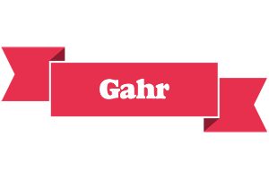 Gahr sale logo