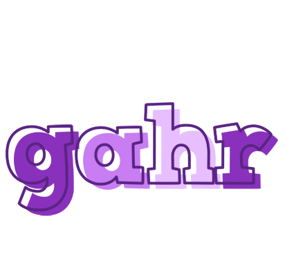 Gahr sensual logo