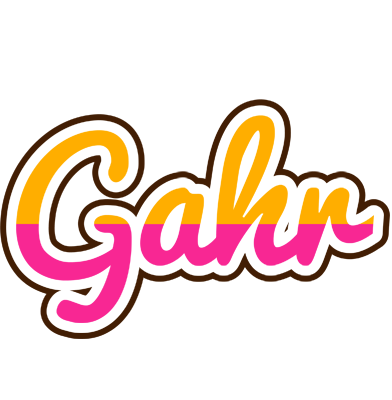 Gahr smoothie logo