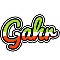 Gahr superfun logo