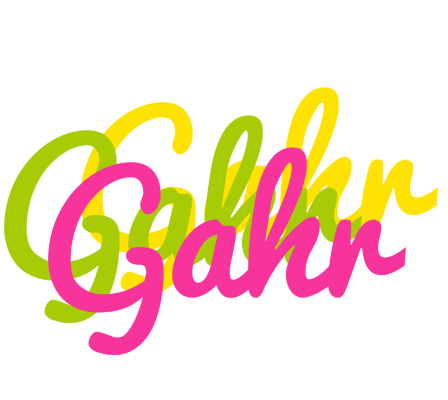 Gahr sweets logo