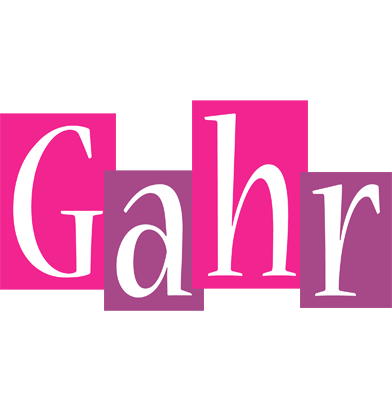 Gahr whine logo