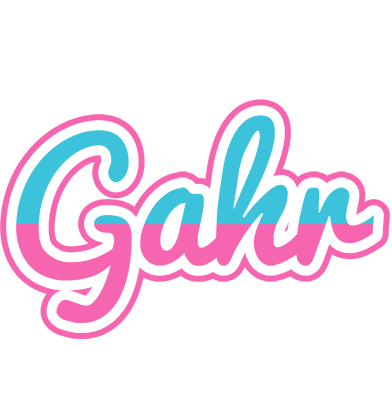 Gahr woman logo