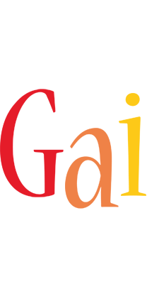 Gai birthday logo