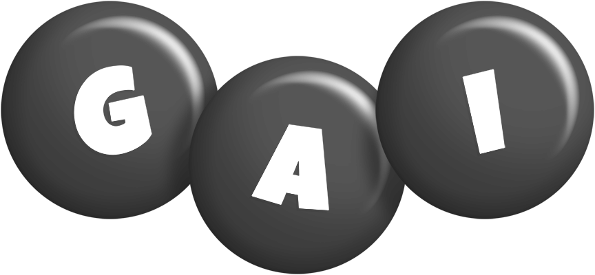 Gai candy-black logo