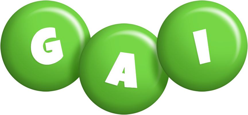 Gai candy-green logo