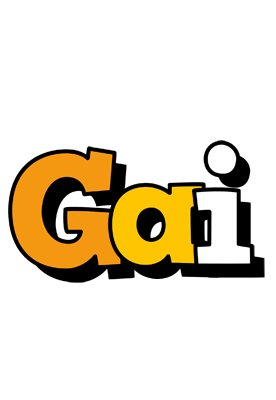 Gai cartoon logo