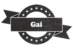 Gai grunge logo