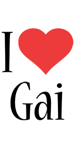 Gai i-love logo