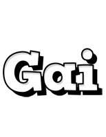 Gai snowing logo