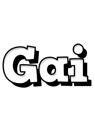 Gai snowing logo