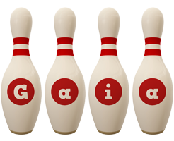 Gaia bowling-pin logo