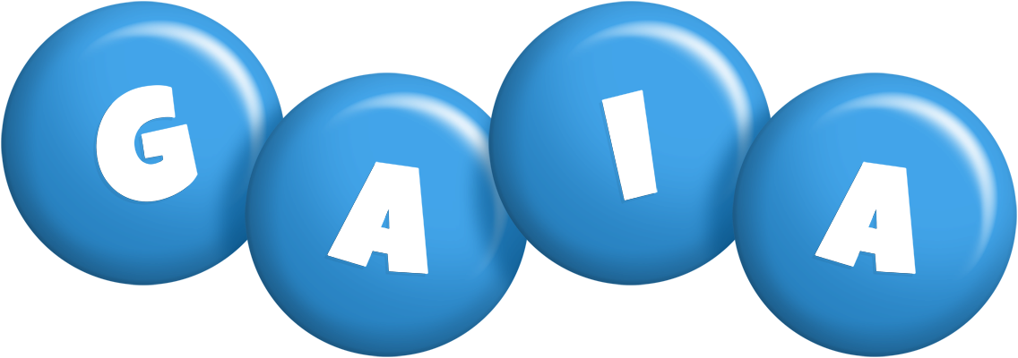 Gaia candy-blue logo