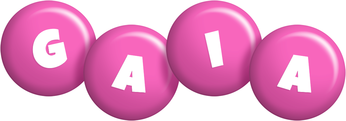 Gaia candy-pink logo