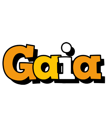 Gaia cartoon logo