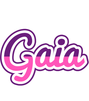Gaia cheerful logo
