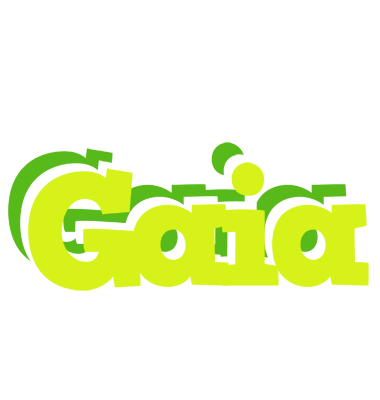 Gaia citrus logo