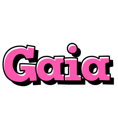 Gaia girlish logo