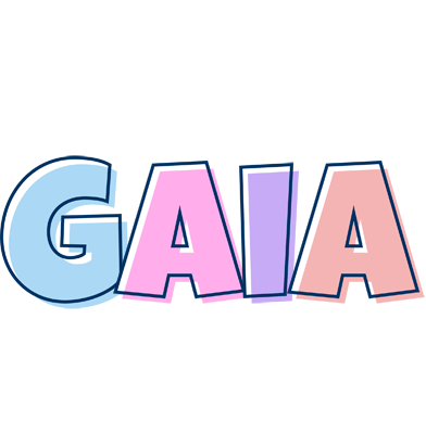 Gaia pastel logo