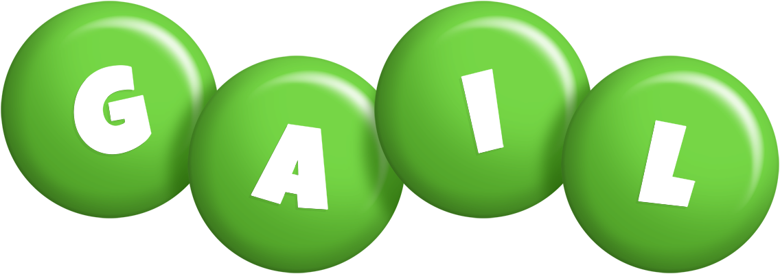 Gail candy-green logo