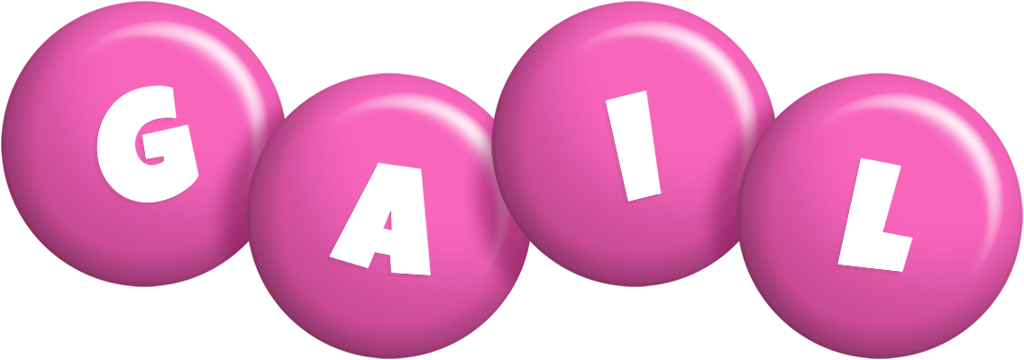 Gail candy-pink logo