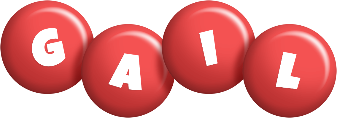 Gail candy-red logo
