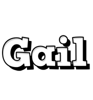 Gail snowing logo