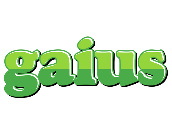 Gaius apple logo