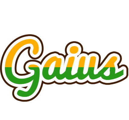 Gaius banana logo