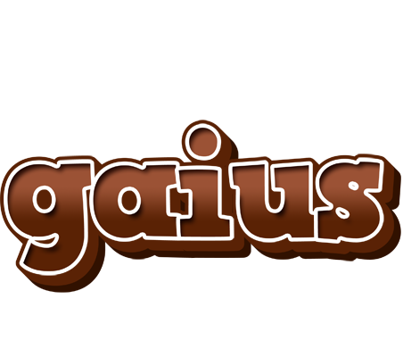 Gaius brownie logo