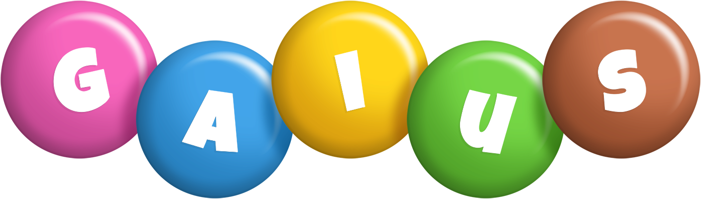 Gaius candy logo