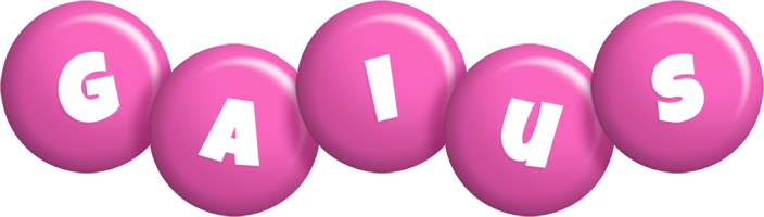 Gaius candy-pink logo