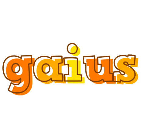 Gaius desert logo