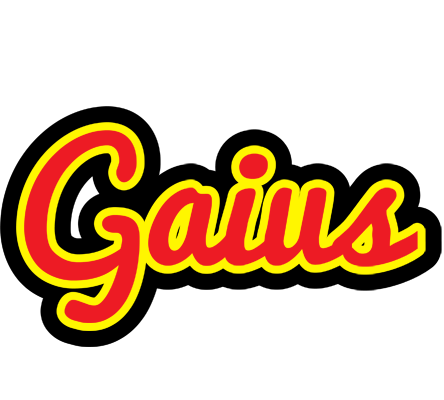 Gaius fireman logo