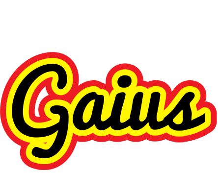 Gaius flaming logo