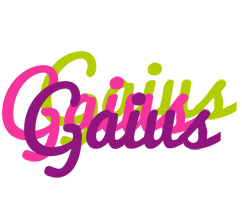 Gaius flowers logo