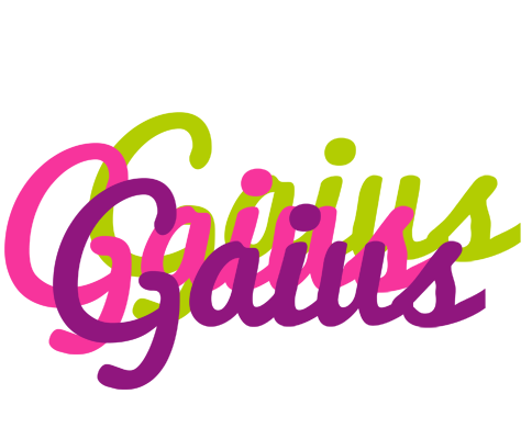 Gaius flowers logo
