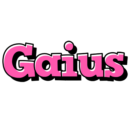 Gaius girlish logo