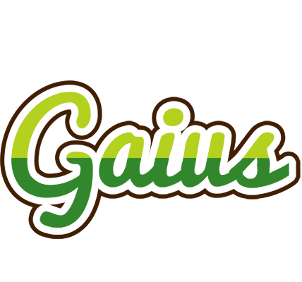 Gaius golfing logo