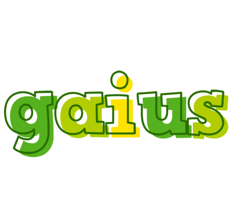 Gaius juice logo