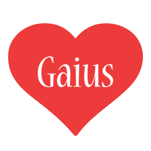 Gaius love logo