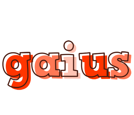 Gaius paint logo