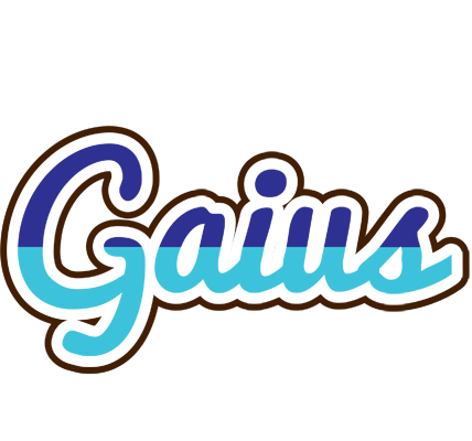 Gaius raining logo