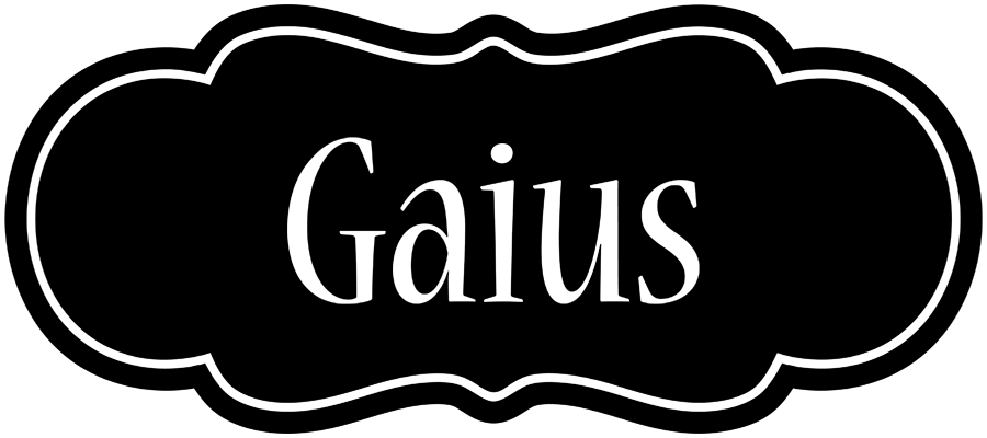Gaius welcome logo